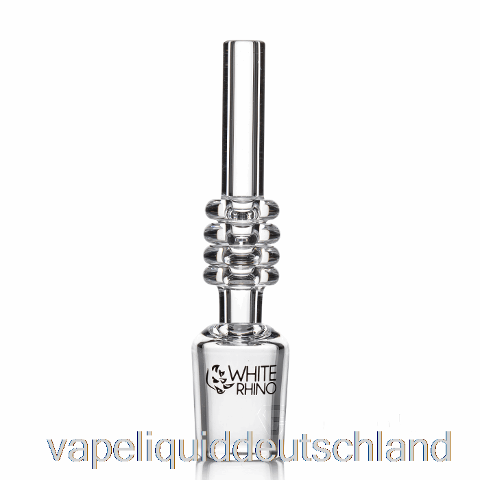 White Rhino Nektar Sammler Quarzspitzen 18mm Vape Deutschland